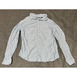 Perry Ellis Men's XL Striped Long Sleeve Shirt